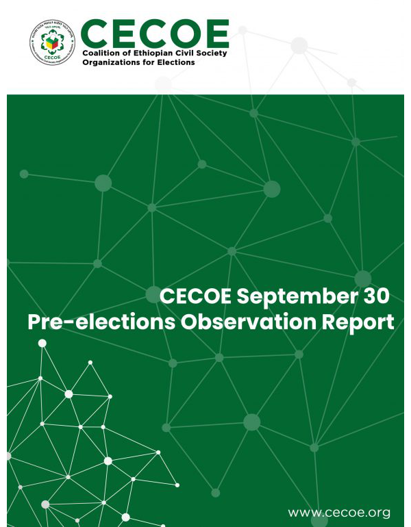 CECOE September 30 Pre-elections Observation Report