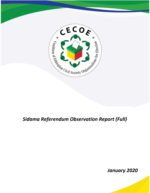 Sidama Referendum Observation Report