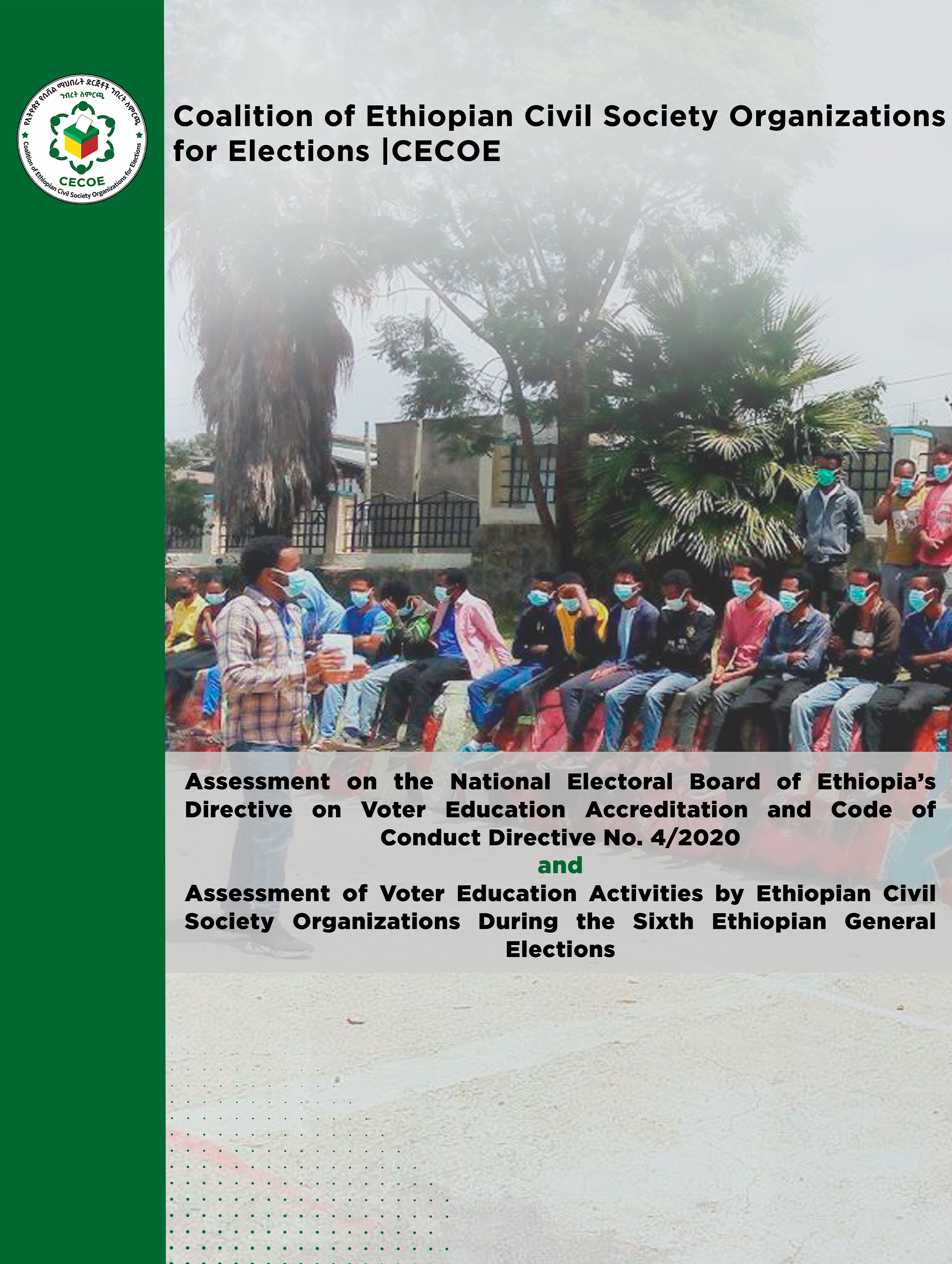 Cover of Assessment on: NEBE’s Directive on Voter Education & CSOs’ voter education projects during the 6th National elections
