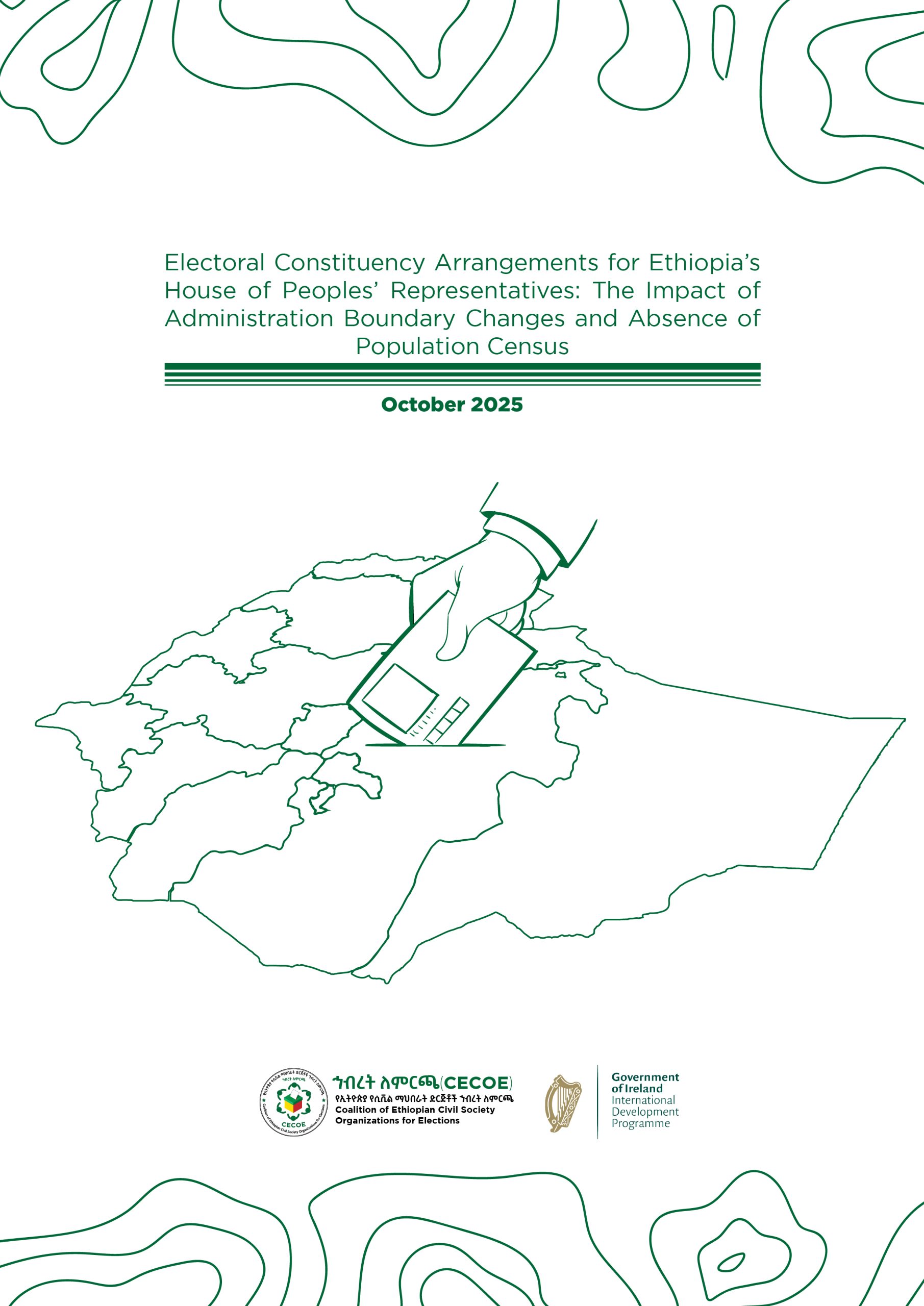 Cover of Electoral Constituency Arrangements for Ethiopia’s House of Peoples’ Representatives: The Impact of Administration Boundary Changes and Absence of Population Census