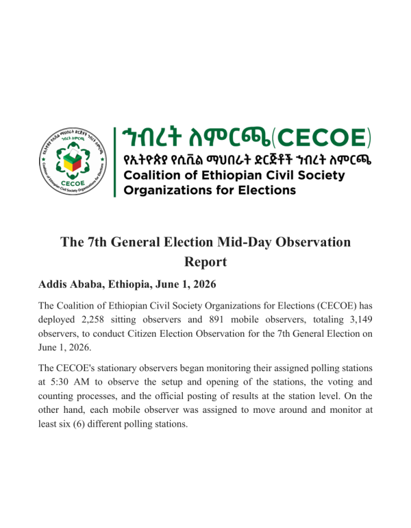 The 7th General Election Mid-Day Observation Report